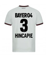 Bayer Leverkusen Piero Hincapie #3 Vieraspaita 2023-24 Lyhythihainen